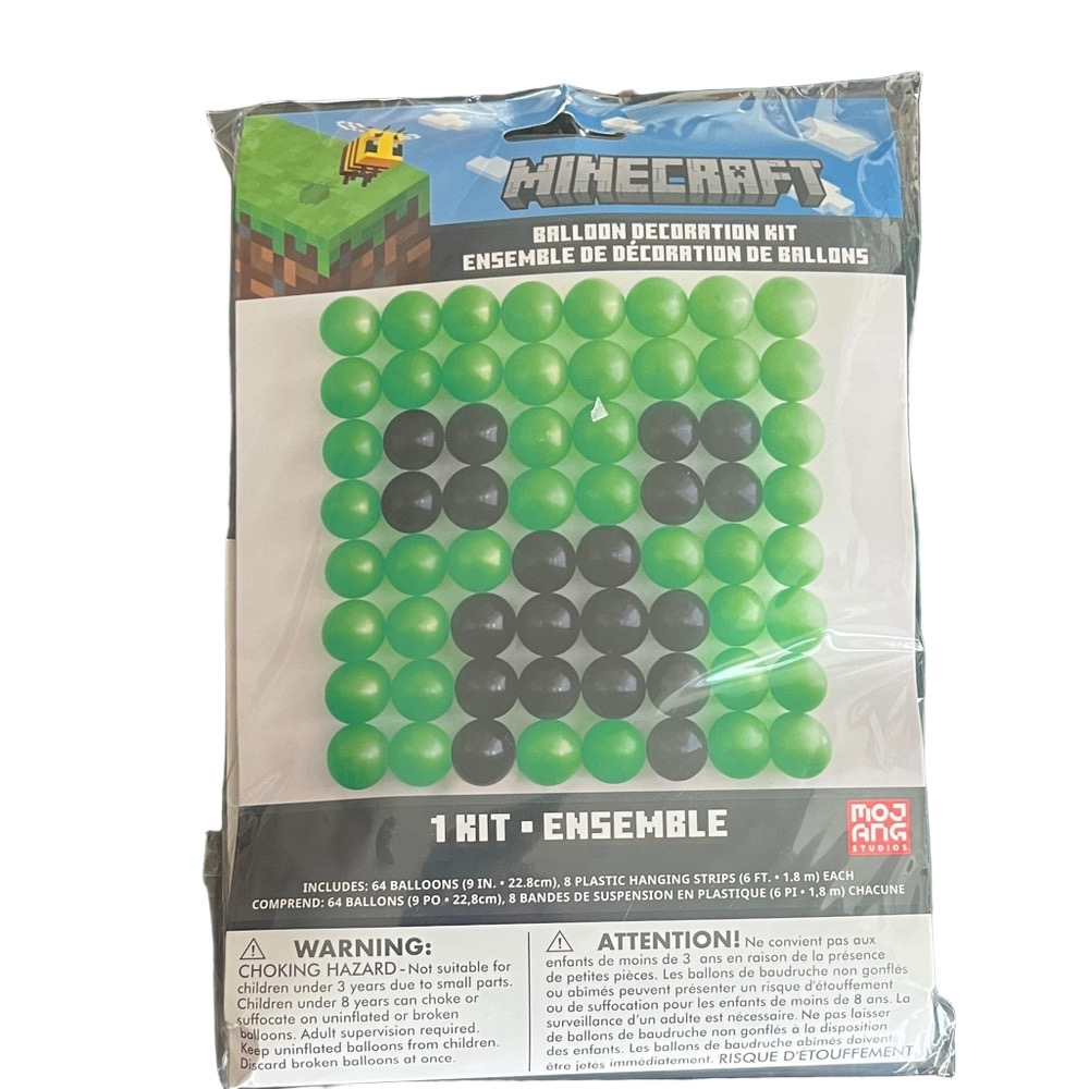 🇺🇸Minecraft 6’ Balloon Decoration Kit